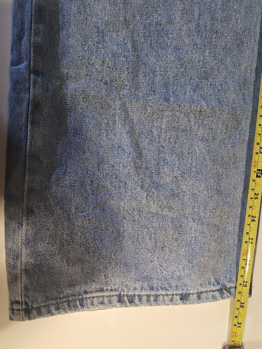 RSQ Light Blue Low-Rise Baggy Jeans 30x30 - Picture 7 of 8